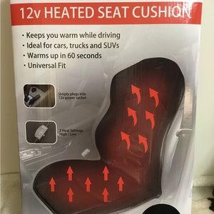 12v heated seat cushion for the vehicle